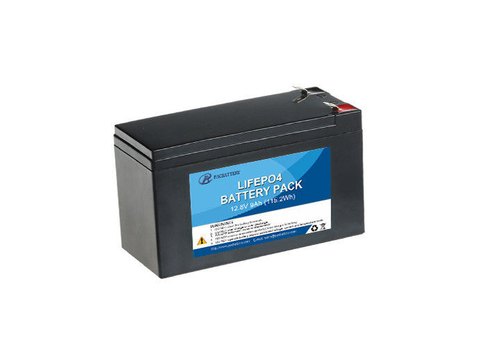 Bateria litowa Black Shell 12 V 9 Ah do systemu rezerwowego Zatwierdzona przez IEC62133
