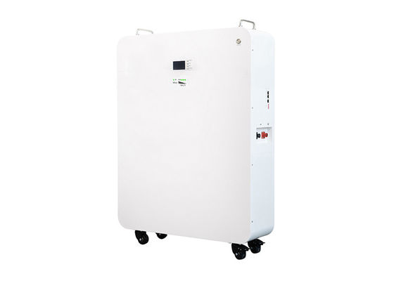 Akumulator do przechowywania w domu Akumulatory litowe 20 kWh modułowa konstrukcja stojaka na koło do hybrydowego układu słonecznego poza siecią